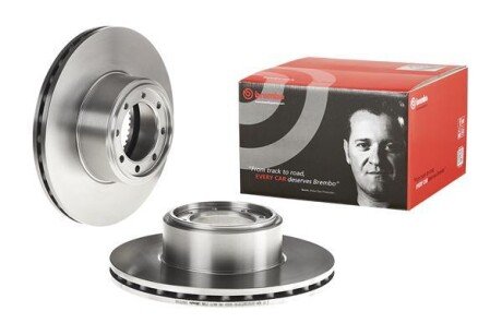Вентилируемый тормозной диск brembo 09976160