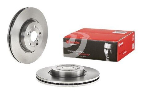 Вентилируемый тормозной диск brembo 09981710