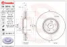 Вентилируемый тормозной диск brembo 09981811