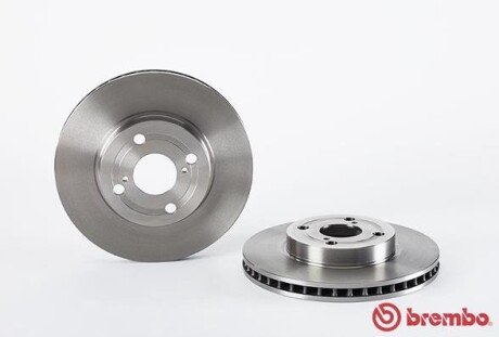 Вентилируемый тормозной диск brembo 09982410