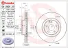 Вентильований гальмівний диск Brembo 09.9825.21 (фото 1)