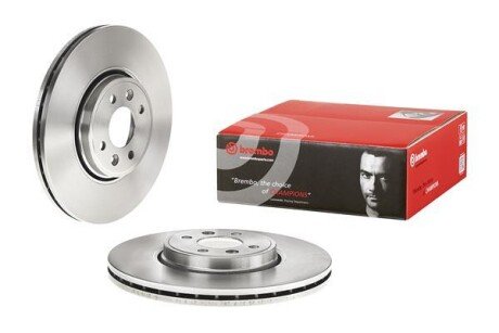 Вентилируемый тормозной диск brembo 09.9895.10