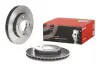 Вентильований гальмівний диск Brembo 09999111 (фото 2)