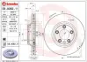 Вентильований гальмівний диск Brembo 09A06211 (фото 1)