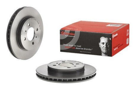 Вентильований гальмівний диск brembo 09.A116.11