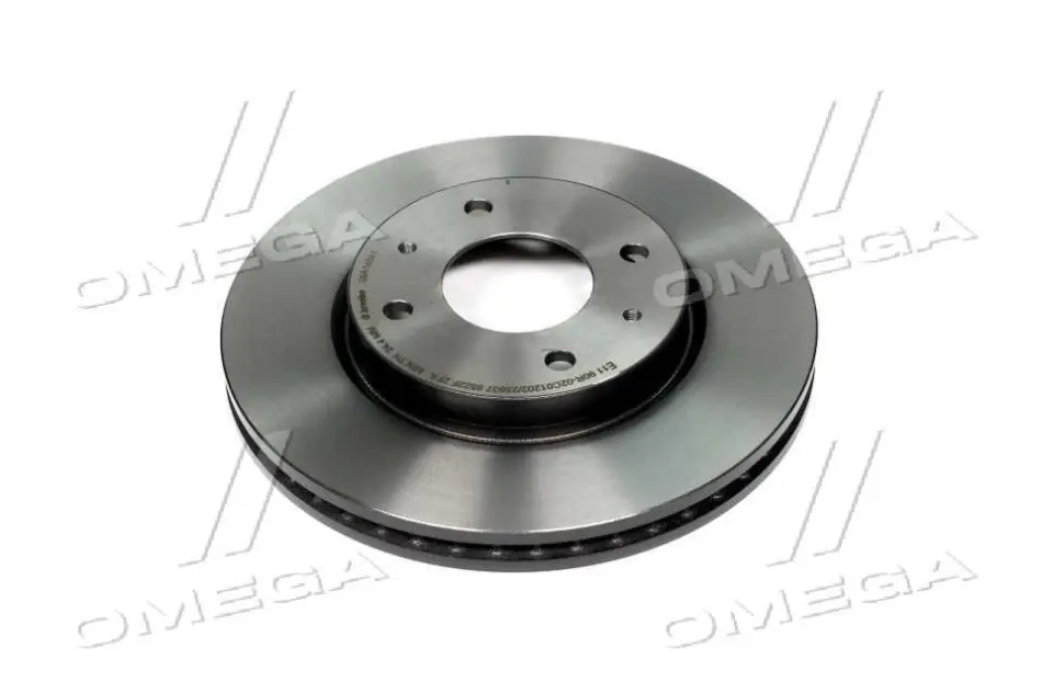 Вентилируемый тормозной диск brembo 09A14841