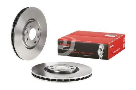 Вентилируемый тормозной диск brembo 09A18514