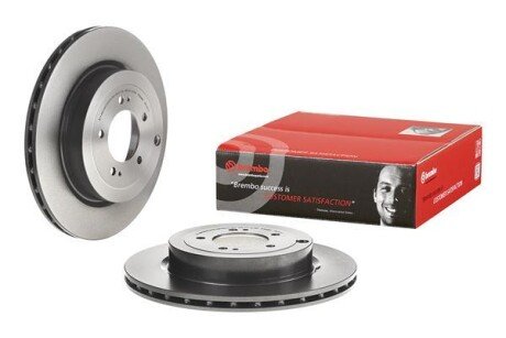 Вентилируемый тормозной диск brembo 09.A197.11