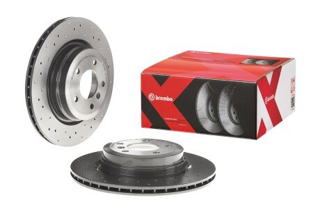 Вентильований гальмівний диск brembo 09A2701X