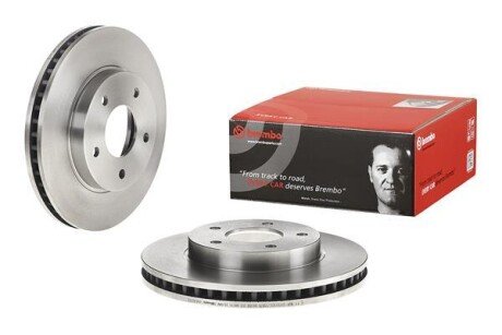 Вентилируемый тормозной диск brembo 09.A303.10