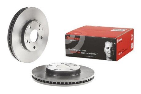 Вентилируемый тормозной диск brembo 09A38611
