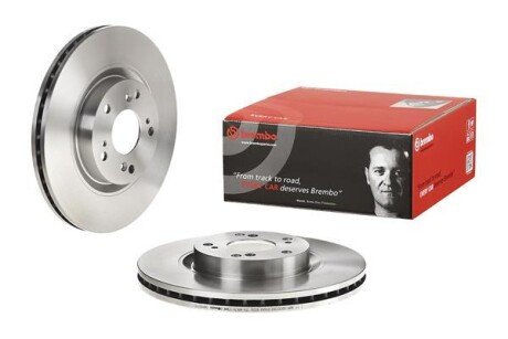 Вентилируемый тормозной диск brembo 09.A407.10