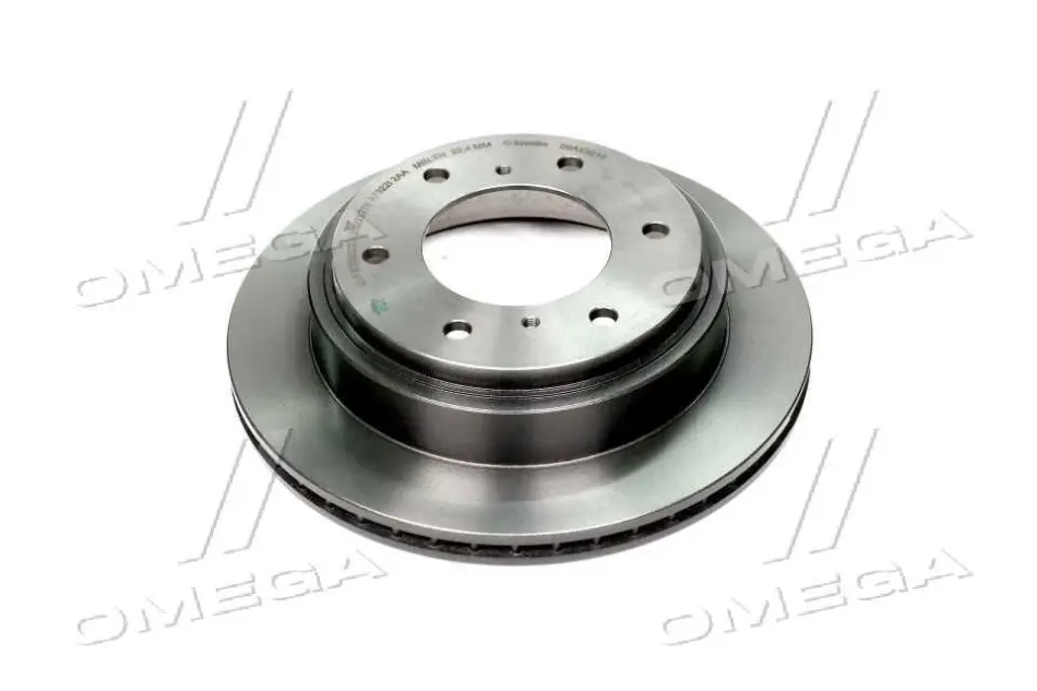 Вентильований гальмівний диск Brembo 09A45011 (фото 1)