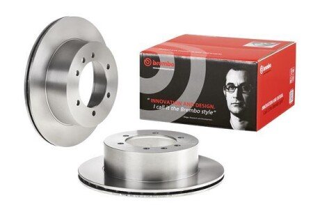 Вентилируемый тормозной диск brembo 09.A451.10