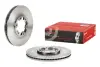 Вентильований гальмівний диск Brembo 09A45210 (фото 2)