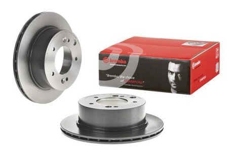 Вентилируемый тормозной диск brembo 09A45311