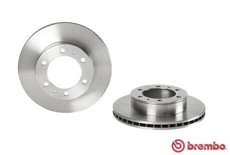 Вентилируемый тормозной диск brembo 09.A634.10