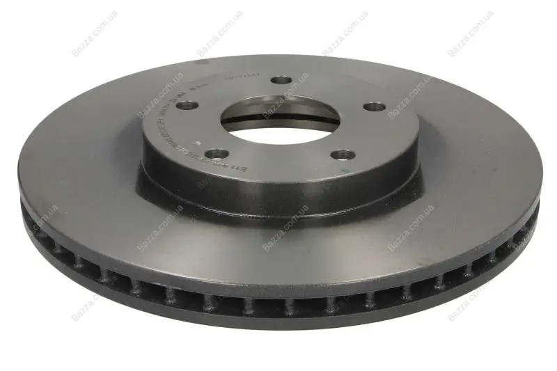 Вентильований гальмівний диск Brembo 09A71611 (фото 1)