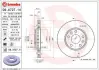 Вентилируемый тормозной диск brembo 09A72714