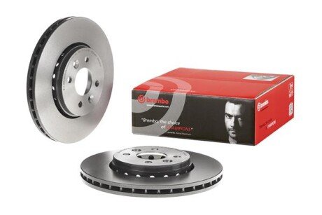 Вентилируемый тормозной диск brembo 09.A727.31