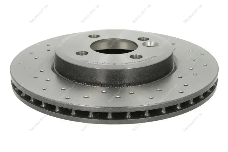 Вентильований гальмівний диск Brembo 09A7611X (фото 1)