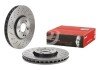 Вентилируемый тормозной диск brembo 09.A828.11