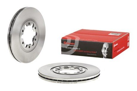 Вентилируемый тормозной диск brembo 09A86010