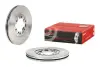 Вентильований гальмівний диск Brembo 09A86210 (фото 2)