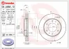 Вентильований гальмівний диск Brembo 09A86811 (фото 2)