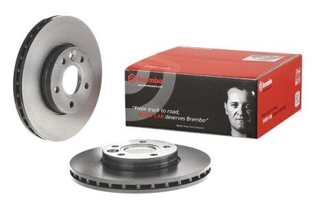 Вентилируемый тормозной диск brembo 09.A905.11