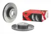 Вентилируемый тормозной диск brembo 09A9211X