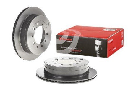 Вентилируемый тормозной диск brembo 09A96711