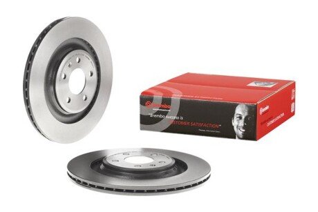 Вентилируемый тормозной диск brembo 09B04011