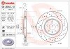 Вентильований гальмівний диск brembo 09.B040.1X