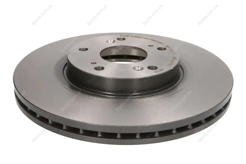 Вентилируемый тормозной диск brembo 09B27011