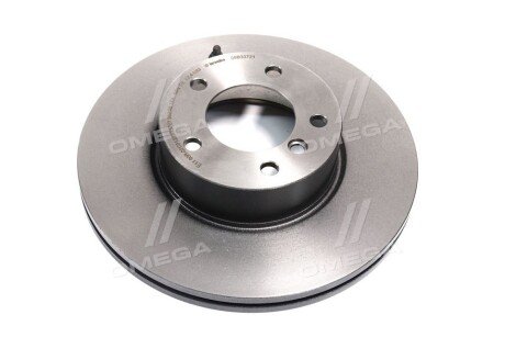 Вентильований гальмівний диск brembo 09B33721
