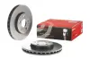Вентилируемый тормозной диск brembo 09.B344.41