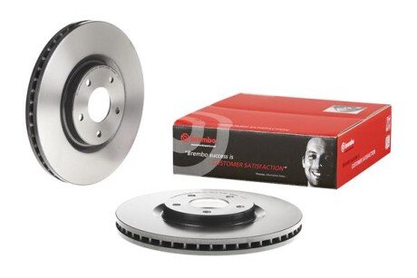 Вентилируемый тормозной диск brembo 09.B354.11