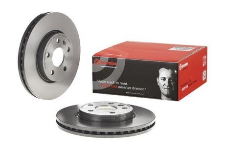 Вентильований гальмівний диск brembo 09B35511
