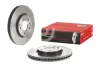 Вентильований гальмівний диск Brembo 09B35611 (фото 2)