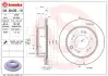 Вентилируемый тормозной диск brembo 09B40910