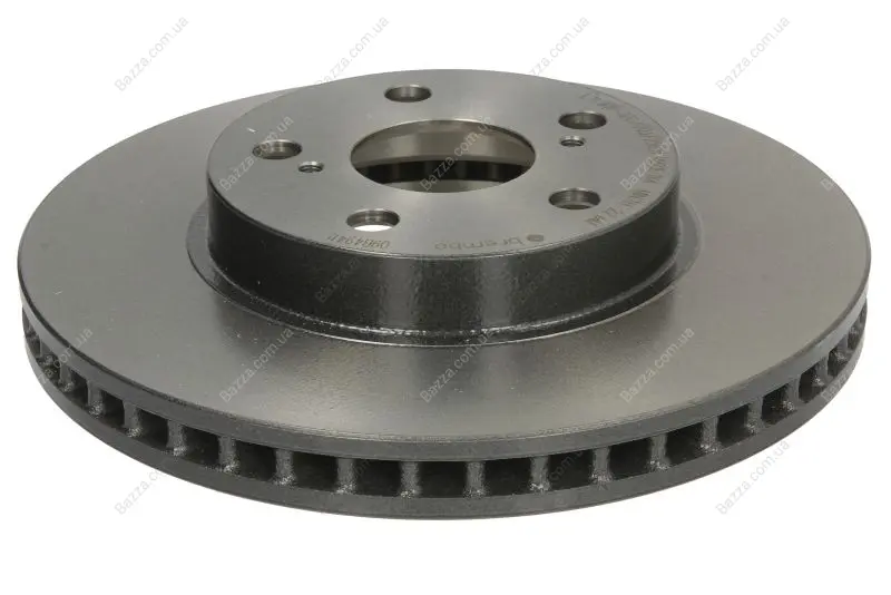 Вентилируемый тормозной диск brembo 09B49411