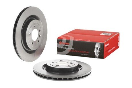 Вентильований гальмівний диск brembo 09B50411