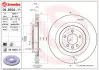 Вентилируемый тормозной диск brembo 09B50411