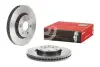 Вентильований гальмівний диск Brembo 09B54511 (фото 2)
