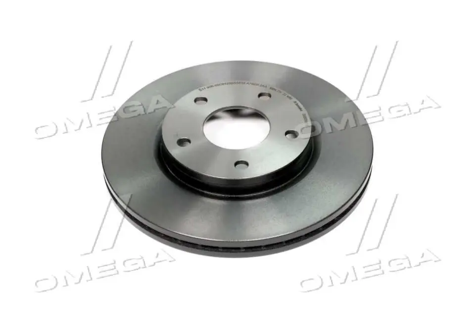 Вентильований гальмівний диск Brembo 09.B565.11 (фото 1)