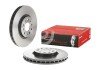 Вентильований гальмівний диск brembo 09.B635.11