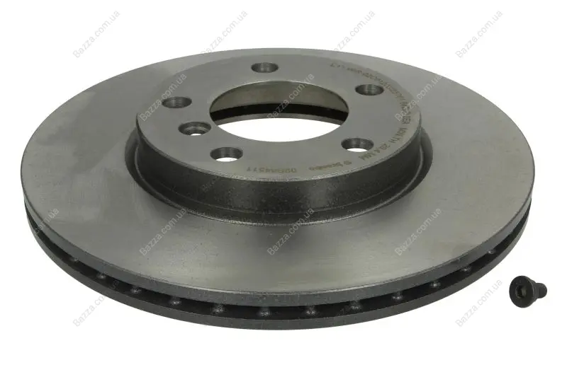 Вентильований гальмівний диск Brembo 09B64511 (фото 1)
