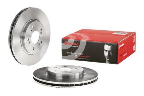 Вентилируемый тормозной диск brembo 09.B648.10