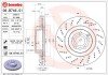 Вентилируемый тормозной диск brembo 09.B746.51